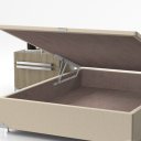 Ver imagem 6 de Box Baú Casal Probel Luxo Suede