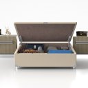 Ver imagem 5 de Box Baú Casal Probel Luxo Suede