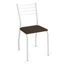 Ver imagem 6 de Conjunto de Mesa Completo com 4 Cadeiras Estofadas Cmc1010br Kappesberg Crome
