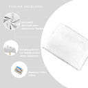 Ver imagem 6 de Toalha de Mesa Jacquard 100x100 Admirare - Preta