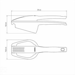 Amassador para Batatas Verano com Estrutura de Nylon com Lâmina de Aço Inox Ônix - 8