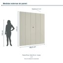 Ver imagem 3 de Painel Prime 193x218 cm Incolar Luna