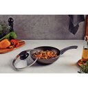 Ver imagem 3 de Frigideira Funda Tramontina Paris em Alumínio 26 Cm 2,9 L Antiaderente Starflon Max Grafite com Tamp