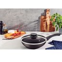 Ver imagem 2 de Frigideira Funda Tramontina Paris em Alumínio 26 Cm 2,9 L Antiaderente Starflon Max Grafite com Tamp