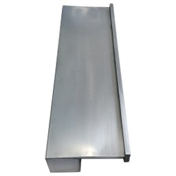 Cascata Para Piscina Inox Embutir Lâmina Longa 80cm - 3