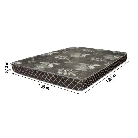 Colchão Globalflex Guardião Dos Sonhos D-20 188x138x14cm Cinza - 2
