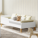 Ver imagem 2 de Cama Infantil Solteiro Montessori Branco