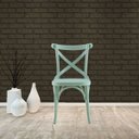 Ver imagem 3 de Conjunto 2 Cadeiras Madeira Maciça Tauari Cross X Texas 