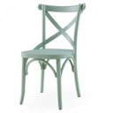 Ver imagem 5 de Conjunto 2 Cadeiras Madeira Maciça Tauari Cross X Texas 