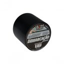 Ver imagem 1 de Fita Demarcação Pvc 100mm X 30m Sinalização Cores Variedades Preta