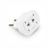 Adaptador Tomada Bipolar Parede Universal 2 Pinos Tipo T Forlux Viagem Branco Benjamin 2p 10a 250v - 1