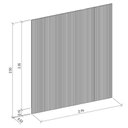 Ver imagem 4 de Painel Ripado para TV até 80 Polegadas MDF 219CMX250CM Modular