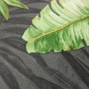 Ver imagem 6 de Papel de Parede Estampado Folhagem Cinza Chumbo Vinilico Lavável+cola para Aplicação