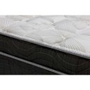 Ver imagem 2 de Cama Box King: Colchão Molas Bonnel Ortobom Nanolastic Light Selado + Base Crc Suede Black(186x198)