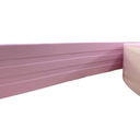 Ver imagem 1 de Moldura Guarnição Rodameio Eva Autocolante Marte 7cmx5mm 25 Metros - Rosa