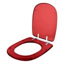 Ver imagem 2 de Assento Sanitario Poliester Sabatini Vermelho Translucido para Vaso Icasa
