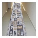 Ver imagem 4 de Tapete Passadeira Emborrachada Pvc Antiderrapante 0,65x3,00m Home