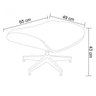 Puff 65cm x 49cm x 43cm Charles Eames - 3