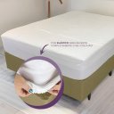 Ver imagem 7 de Pillow Top Casal Espuma Soft 5cm Capa Removível 100x200cm Branco