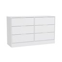 Ver mais imagens de Cômoda Kappesberg 6 Gavetas Branco Brilho