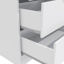 Ver imagem 5 de Cômoda Kappesberg 6 Gavetas Branco Brilho