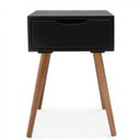 Ver imagem 2 de Mesa de Cabeceira Retrô Preto