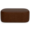 Ver imagem 7 de Cabeceira Cama Box 100cm Lanna com Puff Recamier Doha W01 Couríssimo Marrom - Lyam Decor