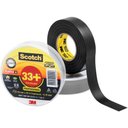 Ver imagem 2 de Kit Fita Isolante 33+ 3m Scotch 19mm X 20 Metros Preta 5 Unidades