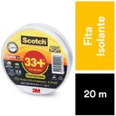 Ver imagem 3 de Kit Fita Isolante 33+ 3m Scotch 19mm X 20 Metros Preta 5 Unidades