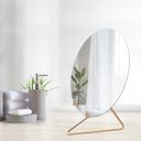 Ver imagem 3 de Espelho Decorativo Circle Mesa Moka / Nude 30cm Redondo