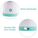 Ver imagem 6 de Espremedor Extrator Suco Laranja Limão Frutas Portatil Usb - Seu Suco na Hora, sem Esforço
