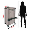 Ver mais imagens de Bebedouro Industrial 50 Litros em Inox 127v Acqua Gelata 2 Torneiras Pre50 Purificador com Filtro