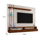 Ver imagem 3 de Painel para TV até 50 Polegadas 160CMX135CM Eros Bege