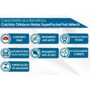 Ver imagem 3 de Cama Box Baú King: Colchão Molas Ensacadas Ortobom Superpocket Fort Airtech Spring + Base Crc