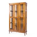 Ver imagem 1 de Cristaleira Alta Antique 3 Portas 2075 Imbuia - Verniz