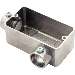 Condulete Fixo 1/2" Tipo Ll Tramontina sem Tampa e sem Rosca