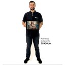 Ver imagem 2 de Quadro Decorativo Virgem Maria em Moldura Caixa Tacolado Moldura Caixa 3cm Madeira com Vidro 20 X 30