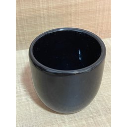 Vaso Decorativo Oval Preto – Decoração Moderna para Casa - 3