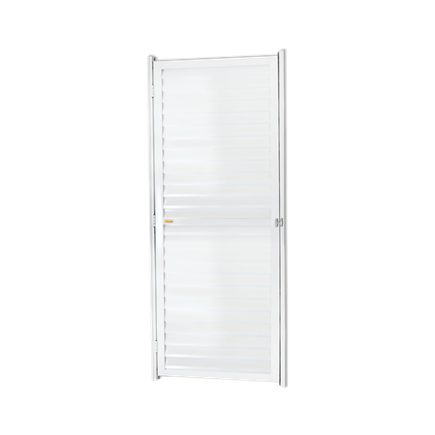 Porta Alumínio Banheiro Coletivo 1,80 x 1,02 D.Branco Brimak