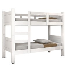 Beliche Porto Solteiro Mdf Resistente Escada Grade Proteção:branco - 2