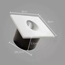 Ver imagem 3 de Balizador de Chão Vision Opus Led Embutir Branco 3w 3000k 150 Lumens Ip20