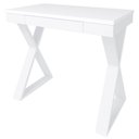 Ver imagem 2 de Mesa Escrivaninha 90cm Veneti e Estante Livreiro 90x187cm Lean A06 Branco - Mpozenato