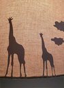 Ver imagem 3 de Abajur Safari Savana Cúpula 20x42: Cru