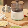 Processador de Alimentos 2 em 1 Mini Elétrico Picador Portátil Multiprocessador Triturador de Alho G - 4