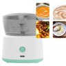 Processador de Alimentos 2 em 1 Mini Elétrico Picador Portátil Multiprocessador Triturador de Alho G - 10