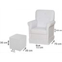 Ver imagem 3 de Poltrona para Amamentação com Balanço e Puff Suzi 