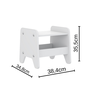 Conjunto Mesa E Banquinho Infantil Montessori  - 5