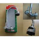 Ver imagem 1 de Torneira Cozinha Parede Bica Gourmet Articulável Jato Duplo - 3300470