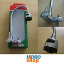 Ver imagem 3 de Torneira Cozinha Parede Bica Gourmet Articulável Jato Duplo - 3300470
