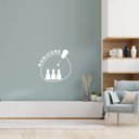 Ver imagem 3 de Adesivo de Porta Manicure Esmaltes Decoração Salão de Beleza Nail Designer Kanto Store Adesivo de Pa